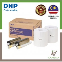 DNP 4 x 6" Media Set for DS-RX1HS & RX1 Printers (2 Rolls)
